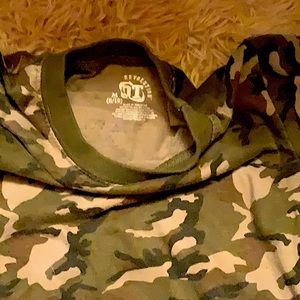 Kids camo  shirt